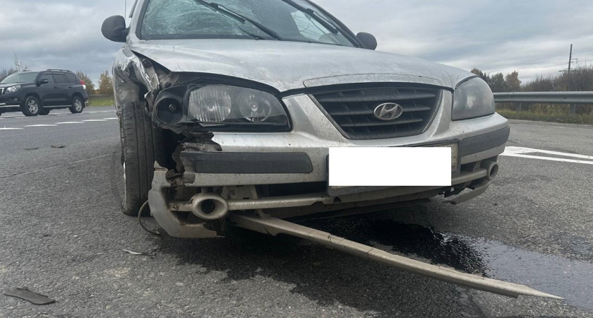 Годовалая девочка и ее мать пострадали в аварии на трассе под Вологдой