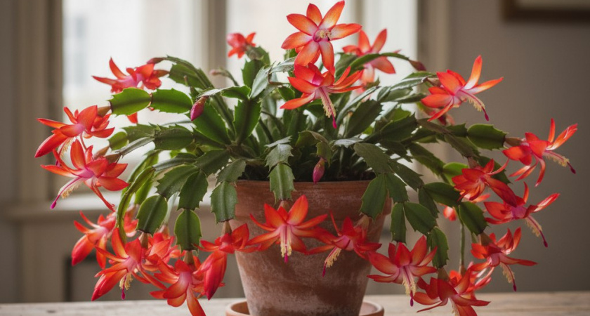 2 удобрения помогут "распушить" декабрист: на одном сегменте появятся 2-3 новых. И следующее цветение станет обильнее