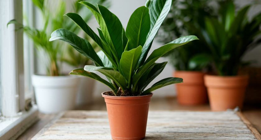 Даже трухлявая палка покроется зеленью - вот как полить замиокулькас в октябре