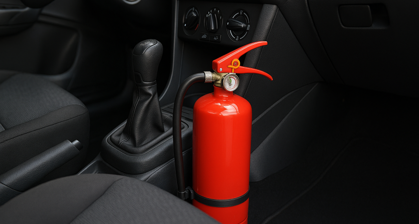 "Огнетушитель есть? Нет - тогда штраф." Прокуратура разъясняет, как правильно ответить инспектору и ехать дальше