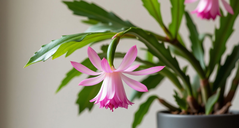 2 удобрения помогут "распушить" декабрист: на одном сегменте вырастут 2-3 новых. И в следующий раз он зацветет пышнее