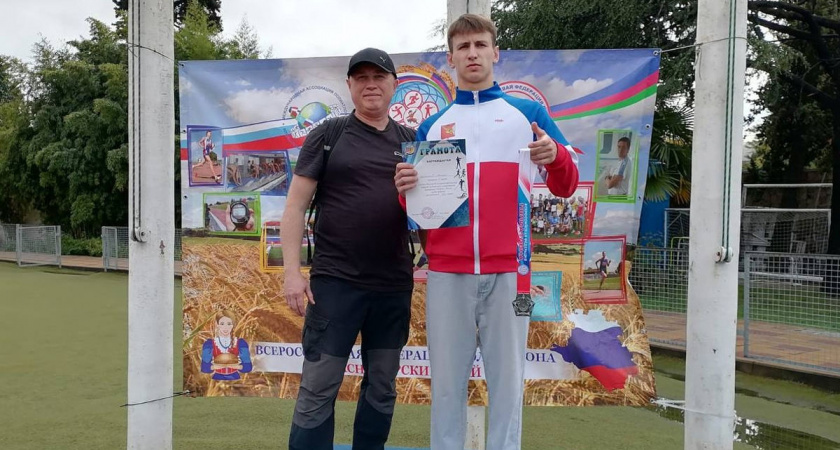 Вологодский полиатлонист взял серебро на Кубке России