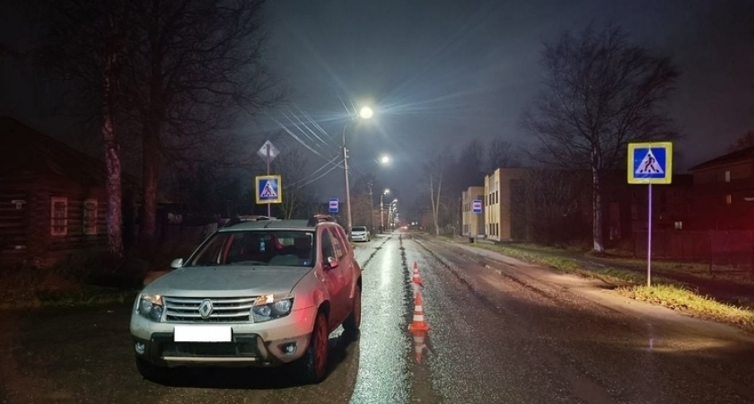 В Вологодской области под колесами иномарки пострадала пенсионерка