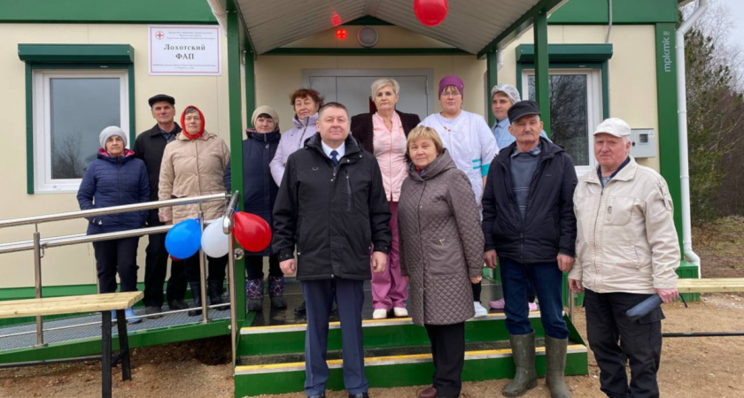 Медицина в шаговой доступности: в двух деревнях Вологодской области открылись современные ФАПы