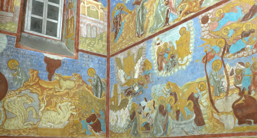 В Вологодской области впервые покажут уникальные фрески Гурия Никитина