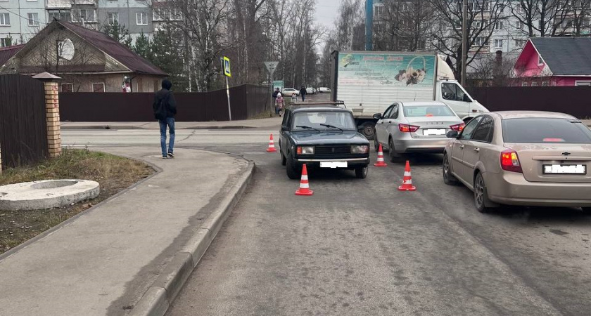 В Вологде на пешеходном переходе пострадал восьмилетний ребенок
