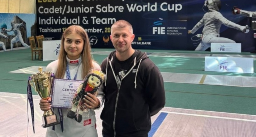 Вологжанка взяла бронзу на Кубке мира по сабле в Ташкенте