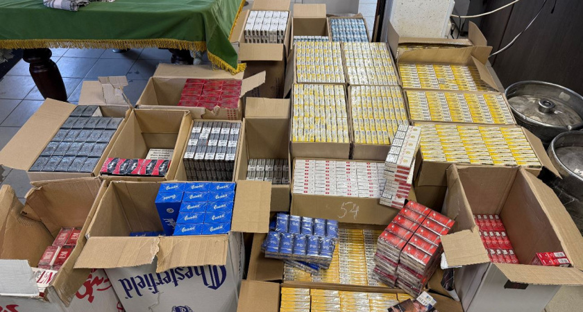 В Вологодской области пресечена крупная подпольная торговля сигаретами