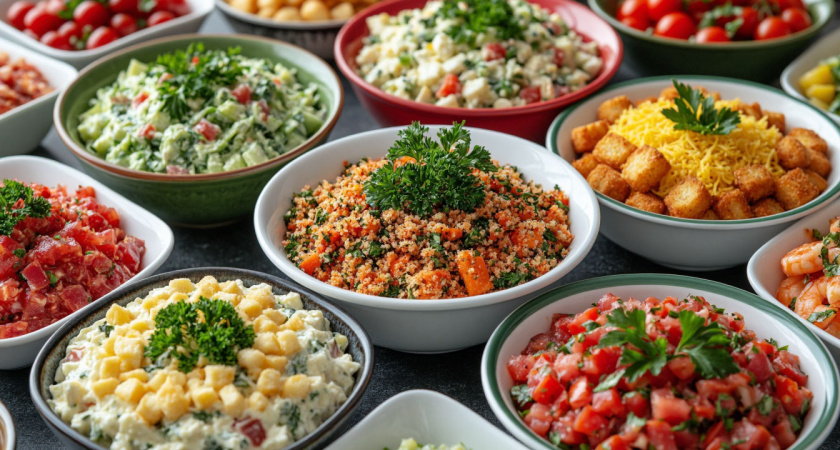 Салат «Огненная Лошадь» для встречи Нового 2026 года: удача в каждой ложке