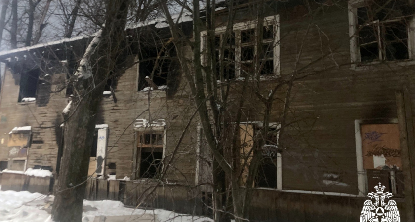 В Вологде уже четвертый раз горел дом на улице Рабочей