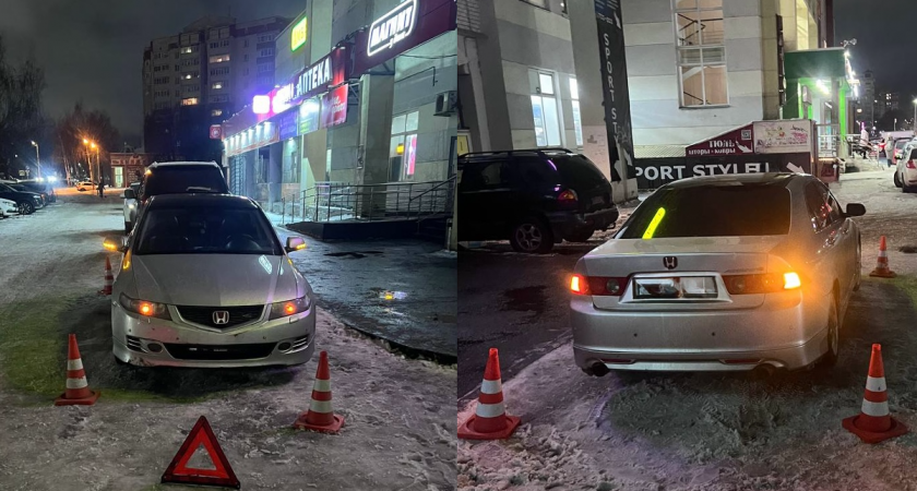 На парковке в Вологде водитель иномарки сбил пенсионерку