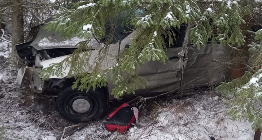 Пьяный рецидивист из Вологодской области устроил короткий угон и разбил чужой автомобиль