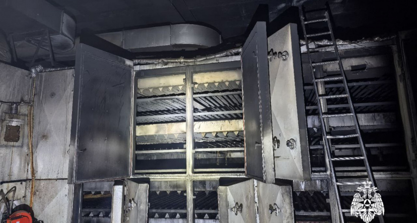 Пожар в цехе под Вологдой тушили 32 спасателя