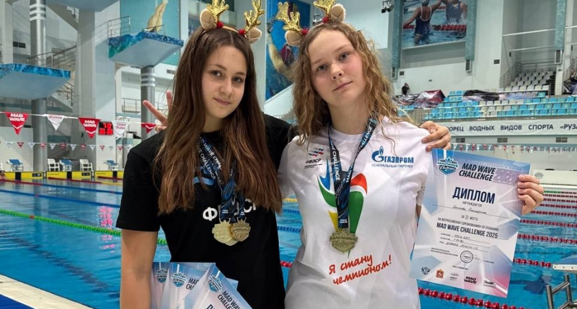 Успех на всероссийском турнире показал уровень подготовки вологодских пловцов