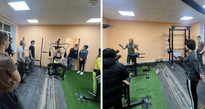 В Вологодской области открылся спортзал, созданный по инициативе жителей