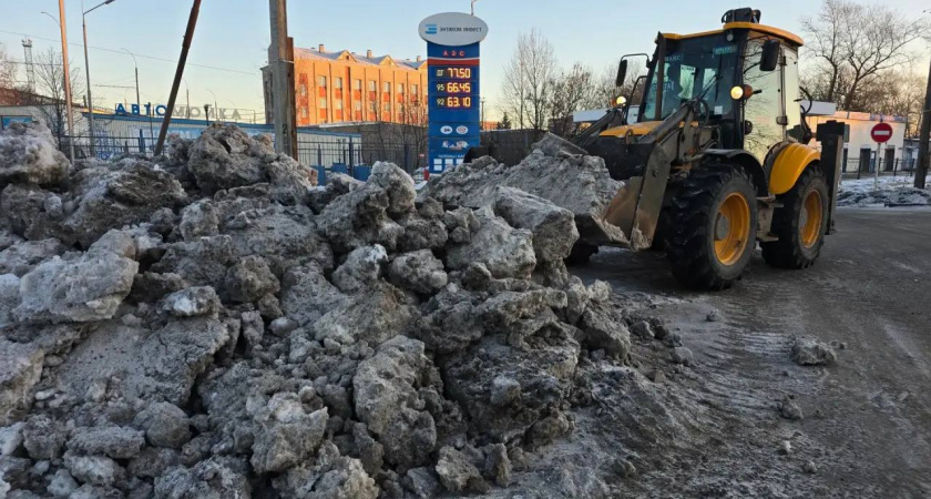 Более 22 500 кубометров снега вывезено с улиц Вологды