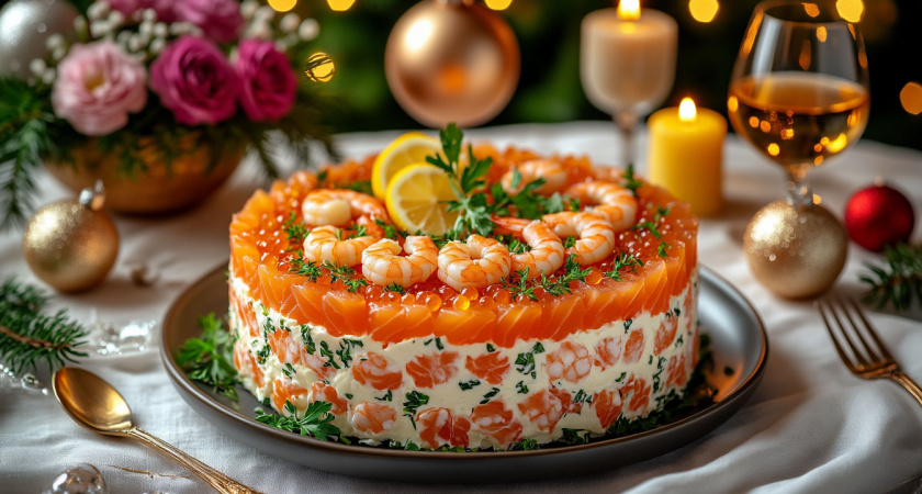 Салат "Царский" на Новый год - готовлю только для самых особенных гостей: с ним праздник превращается в торжество