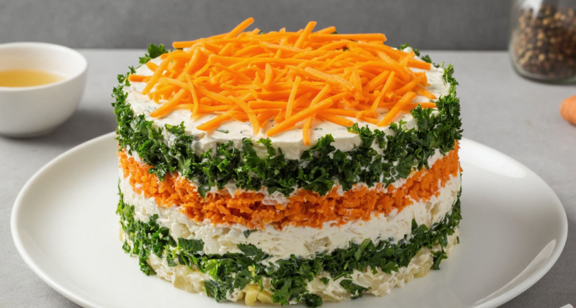 Угодите хозяйке года рыжим шедевром: рецепт салата «Огненная Лошадь» — 2026-й пройдет под знаком удачи