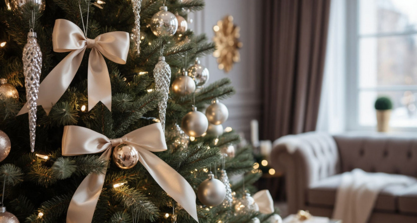 Шары и мишура уходят в прошлое: три самых актуальных способа украсить новогоднюю ёлку в этом сезоне