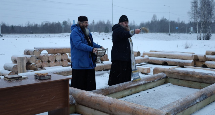 В Вологодской области возводят часовню в честь святителя Николая