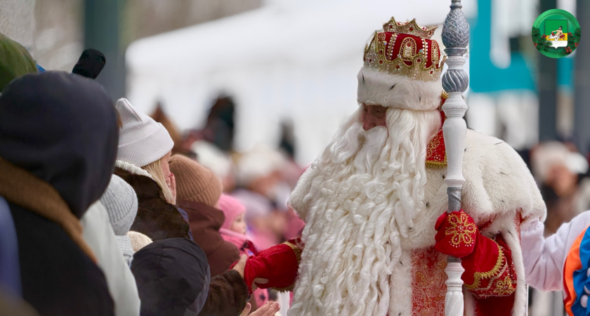 Поезд Деда Мороза завершил новогоднее турне и вернулся в Вологодскую область 