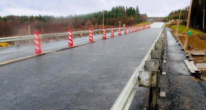 Пять мостов обновили на дороге Тотьма — Никольск в Вологодской области