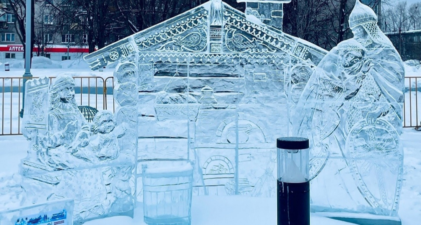 В Вологодской области 13 команд поборются за победу в фестивале ледяных скульптур