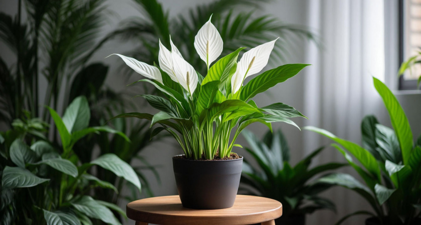 Всего щепотку в воду — и опрыскиваю спатифиллум: белоснежным покрывалом цветов покрыт круглый год — эффект просто "вау"