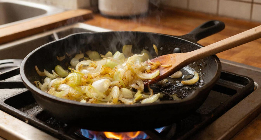 Почему шеф-повара всегда всыпают соду при жарке лука: стоит ли игра свеч