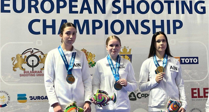 Вологодская спортсменка принесла России золотую медаль чемпионата Европы по пулевой стрельбе