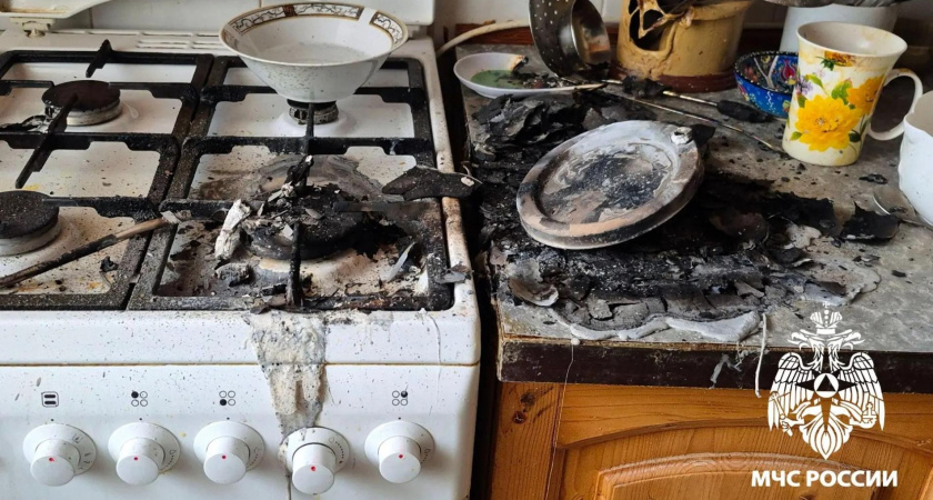 В Вологде соседи потушили пожар из-за загоревшегося чайника