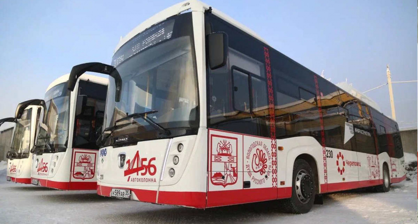 Эко-автобусы начали возить пассажиров в Вологодской области 