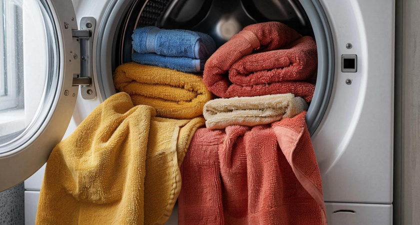 Махровые полотенца стали жёсткими как наждачка? Лёгкий приём вернёт им мягкость