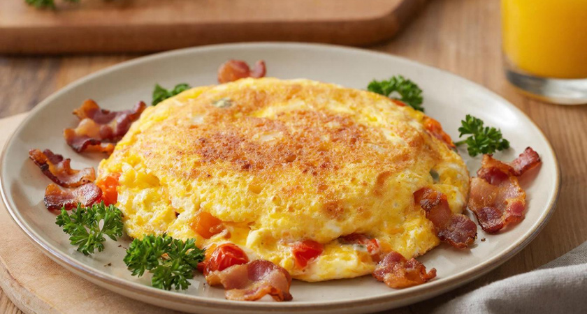 Заменяю молоко в омлете одним ингредиентом и получаю необычайную нежность: хитрость приготовления от шеф-повара