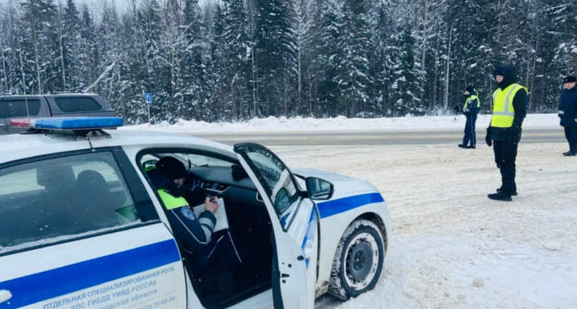 За выходные на дорогах Вологодской области выявили 28 нетрезвых водителей