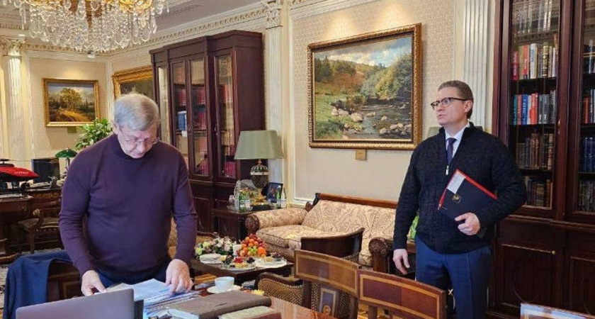 Георгий Филимонов и Владимир Евтушенков договорились о развитии туризма в Вологодской области