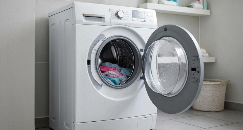 Стакан при стирке - и вещи кипенно-белые: заливаем в стиральную машину вместе с порошком