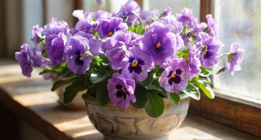 Для обильного цветения фиалки добавьте 1 грамм на литр воды — соцветия станут пышнее знаменитых локонов Пушкина
