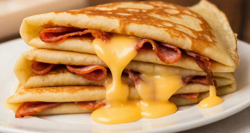 Пышные творожные блины — отличный вариант для диеты, готовятся легче сырников