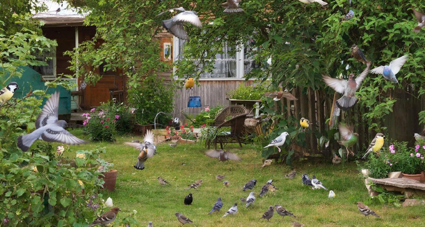 Я перестала кормить птиц всего на несколько дней, и в саду исчезли гости, которых никто точно не звал 