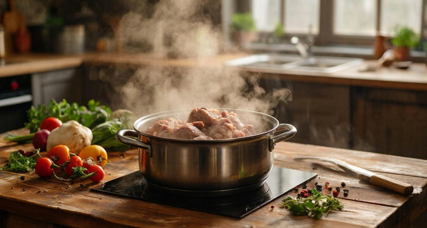 Стоит ли снимать пенку при варке мяса: правило навсегда