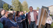 Мэр Андрей Накрошаев встретился с жителями по вопросам благоустройства на бульваре Ильюшина