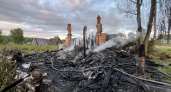 На Волгодчине в Великоустюгском округе спасли женщину из горящего дома