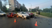 Две серьезные аварии произошли вечером в Вологде