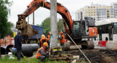 В Вологде к концу лета обновят важный коллектор на пересечении Петина и Ленинградской