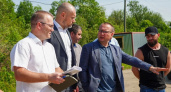 Заместитель губернатора Антон Стрижов и мэр Вологды Андрей Накрошаев проинспектировали ход работ по обновлению города