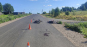 Подростки на мотоциклах в тяжелом состоянии после аварии в Вологодской области