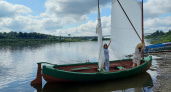 В Вологодской области возродили старинный поморский карбас для экспедиций