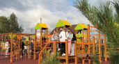Новая детская площадка открылась в Вологодской области