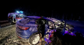 В Вологодской области столкновение двух иномарок унесло жизни троих человек